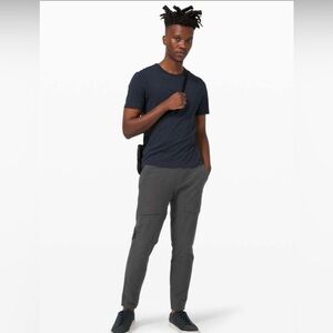 Lululemon Bowline Pant Utilitech Graphite Grey Stretch Casual Athletic Relaxed S